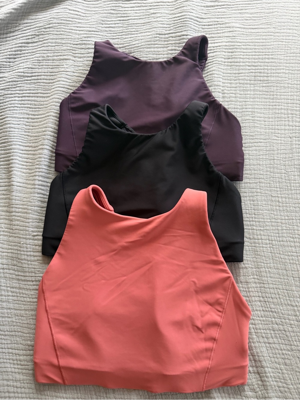 Athleta High Neck Flex Space Sports Bra